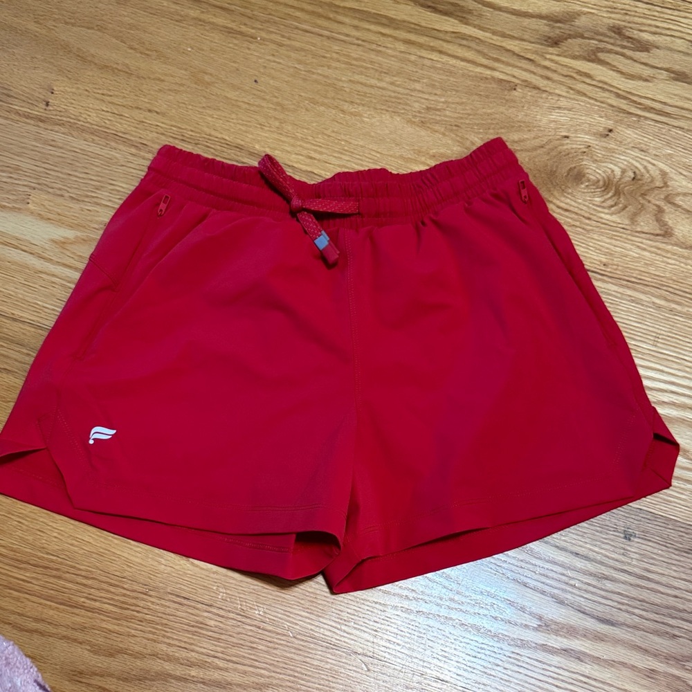 Fabletics The Khloe Edit | Fabletics x Khloe Kardashian Red Shorts New Size XS